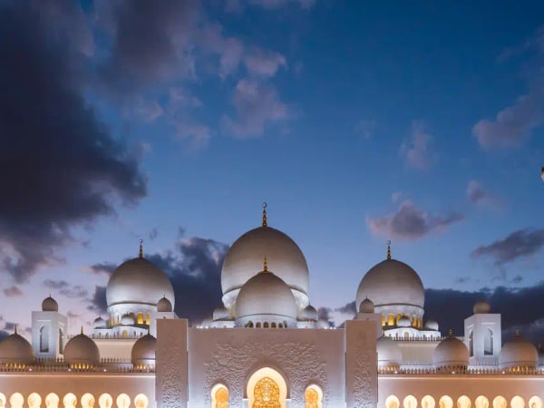 Sheikh Zayed Mosque Qasr Al Watan Palace and Etihad Towers day tour from Abu Dhabi